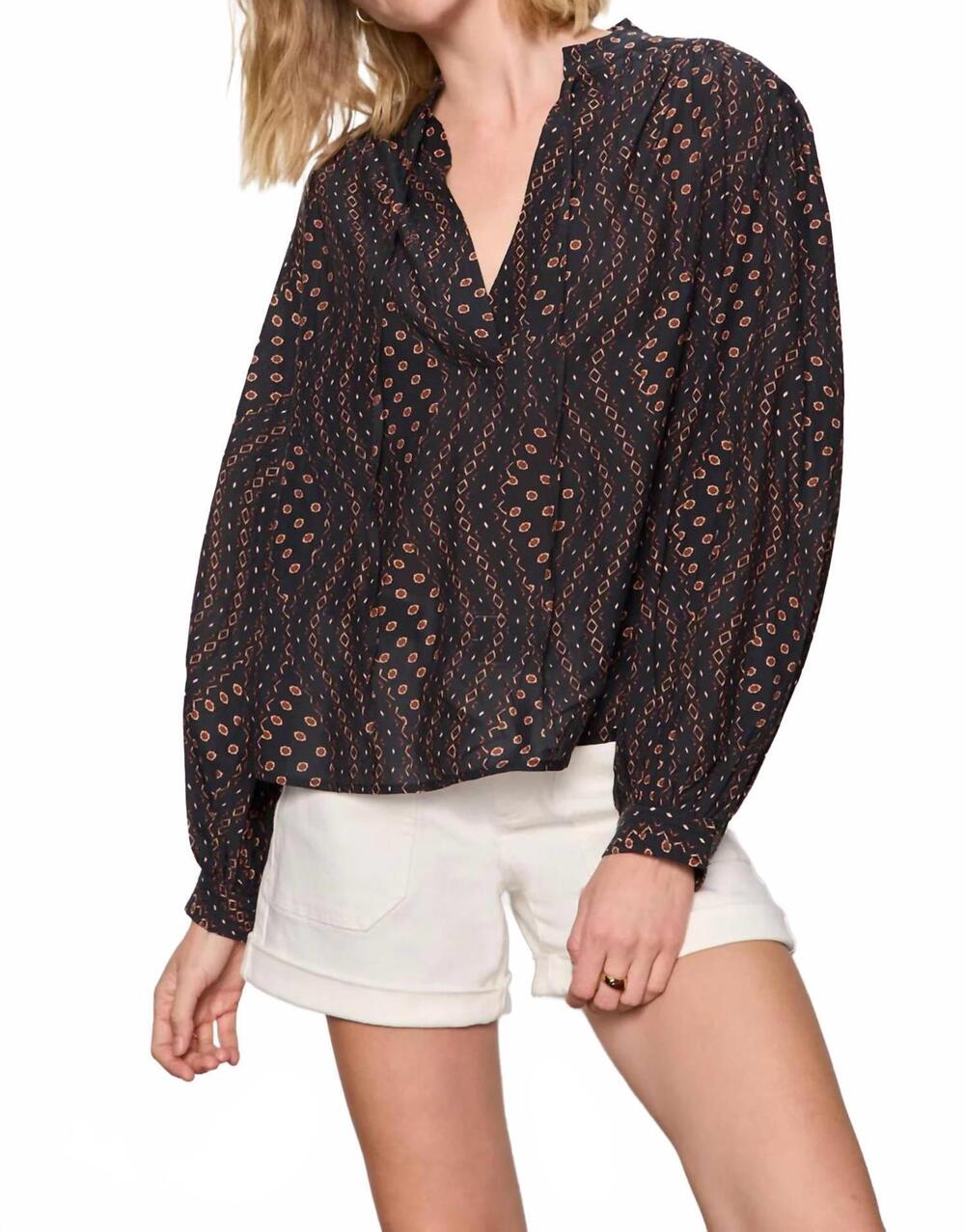 NEW SANCTUARY joyride relaxed volume blouse in rhythm